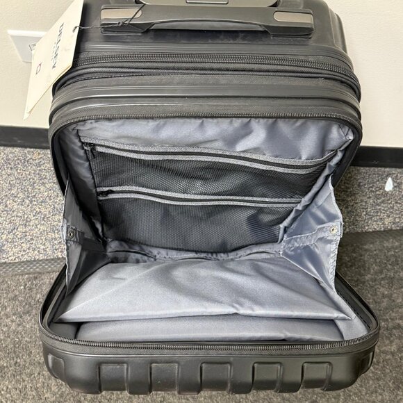 DELSEY PARIS Titanium Hardside Expandable Carry-On 21" Spinner Luggage Graphite - Picture 6 of 8